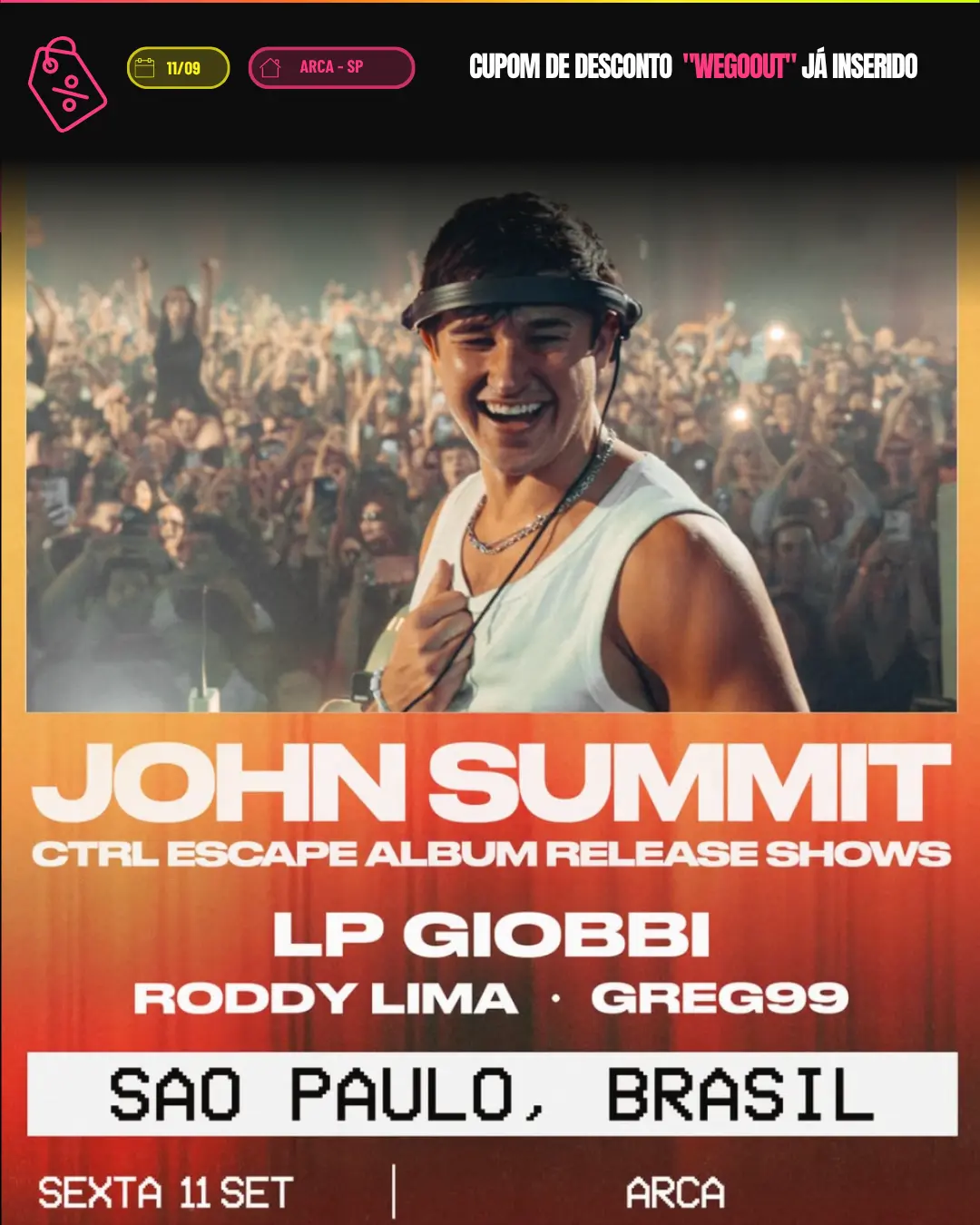 John Summit na ARCA