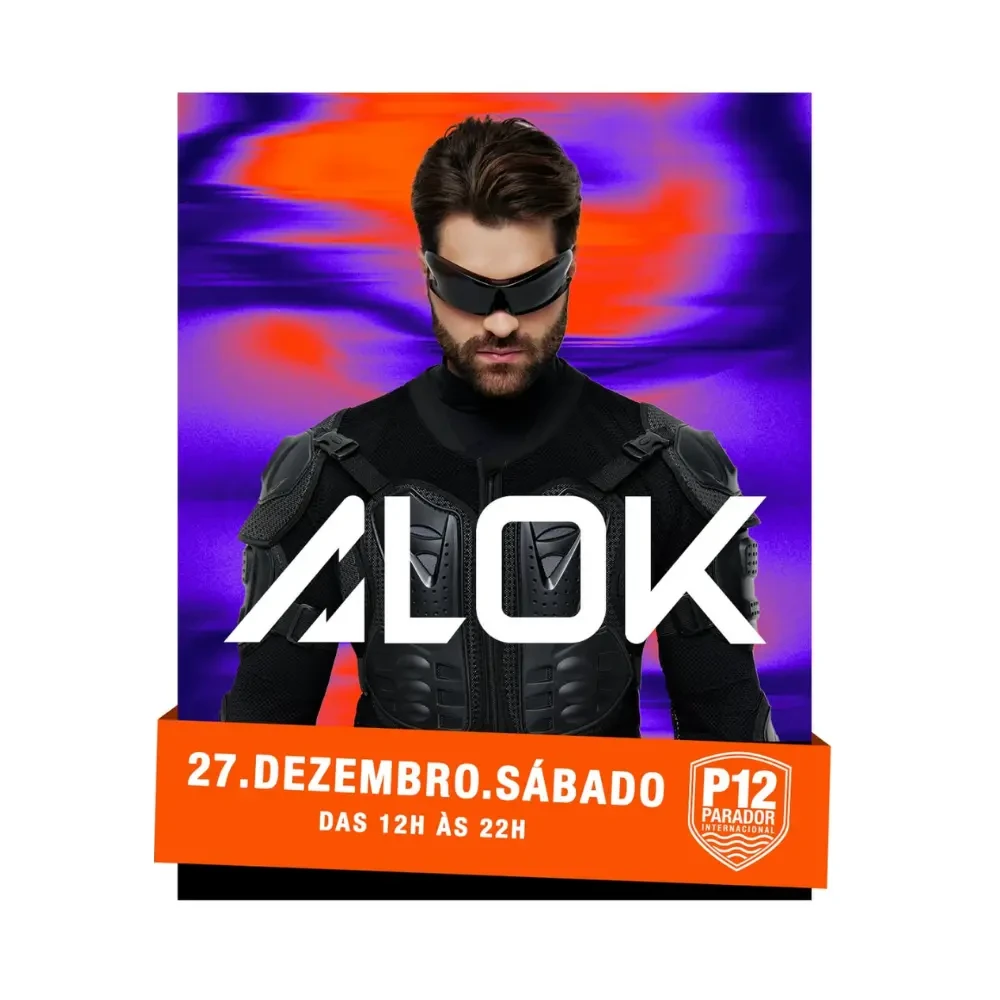 Alok no P12 Jurerê - Ingressos com desconto