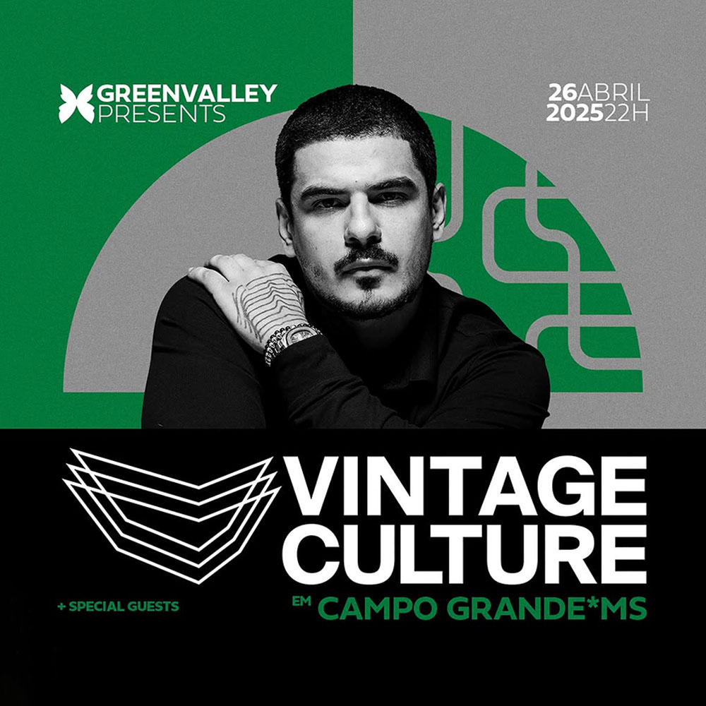 Greenvalley presents Vintage Culture em Campo Grande