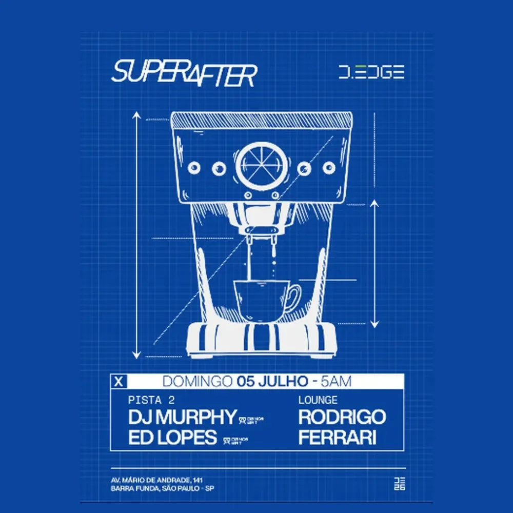 D-Edge SuperAfter com DJ Murphy - Ingressos com desconto