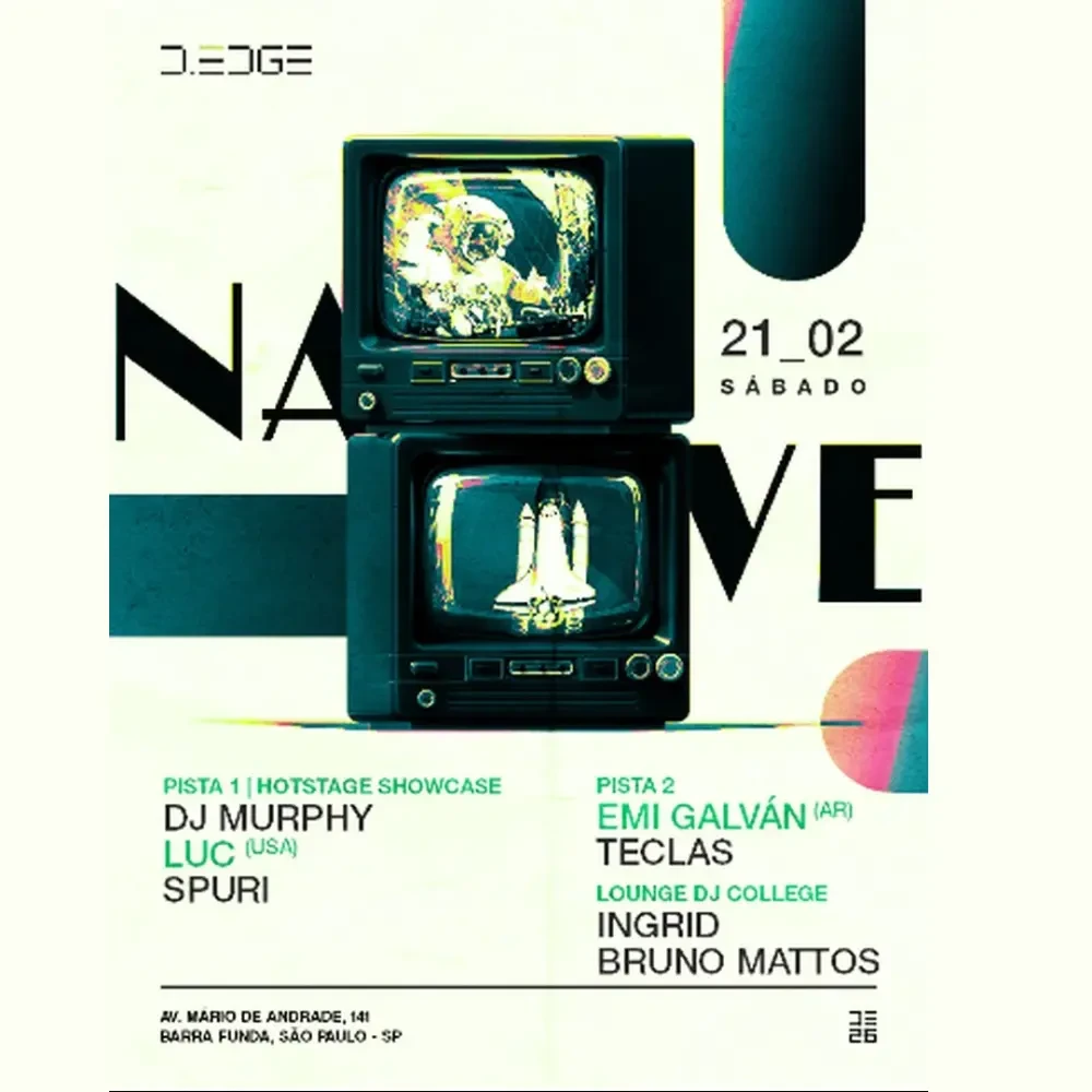 D-Edge Nave com Emi Galvan - Ingressos com desconto