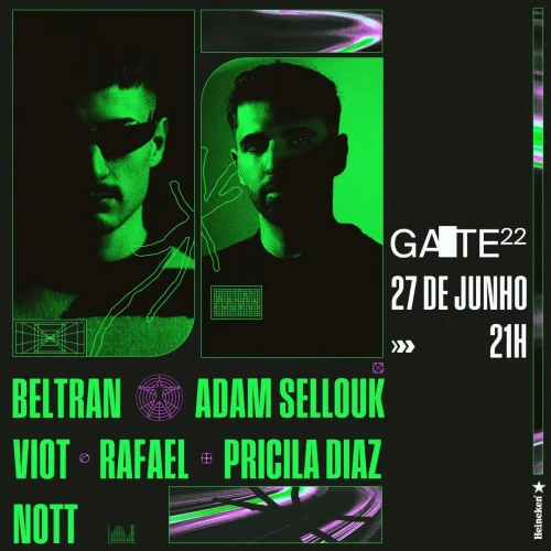 Adam Sellouk e Beltran no GATE22 em Campinas - Ingressos com desconto
