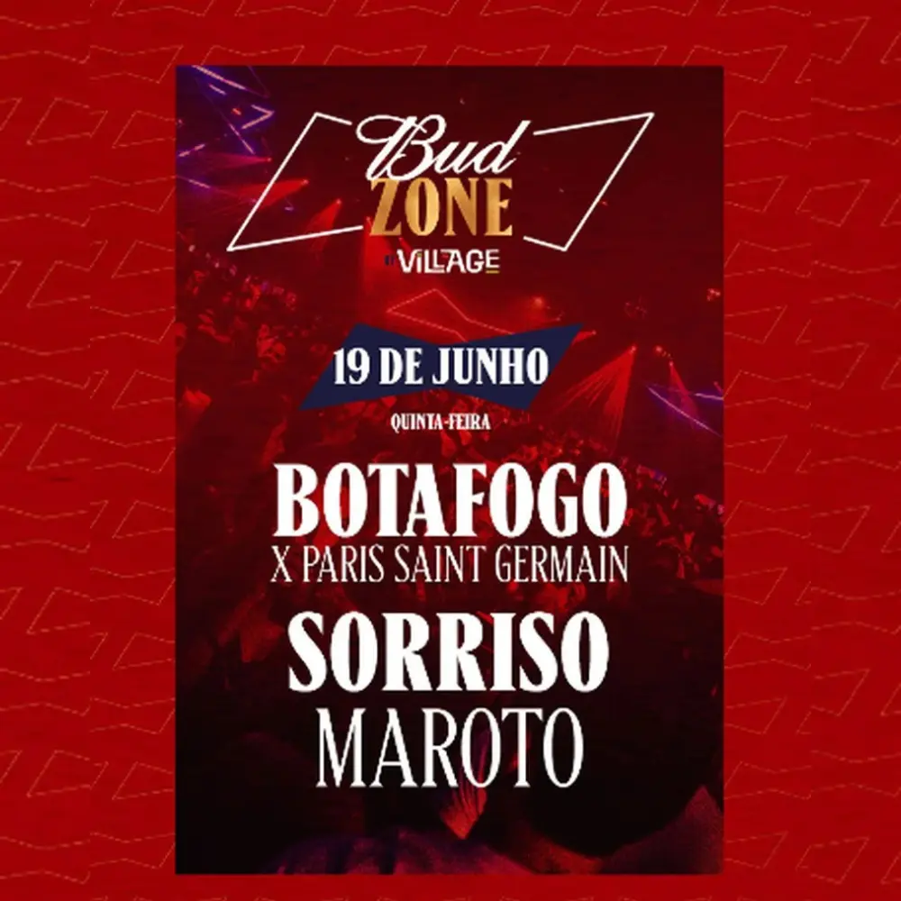 Bud Zone by Village - Sorriso Maroto - Ingressos com desconto