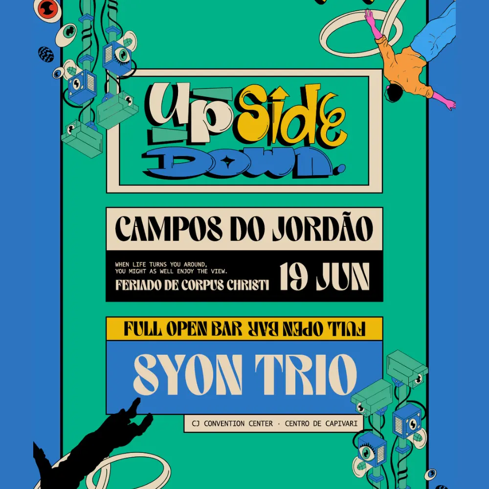 Upside Down com Syon Trio - Ingressos com desconto