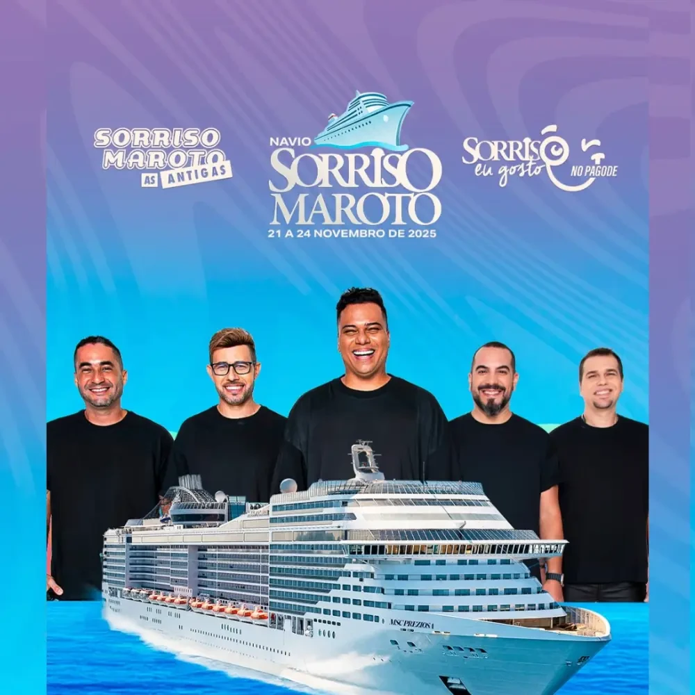 Navio Sorriso Maroto - Reserve sua Cabine!