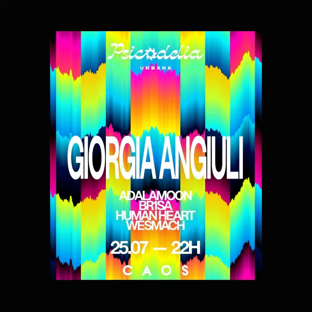 Psicodelia Urbana no CAOS com Giorgia Angiuli - Ingressos com desconto
