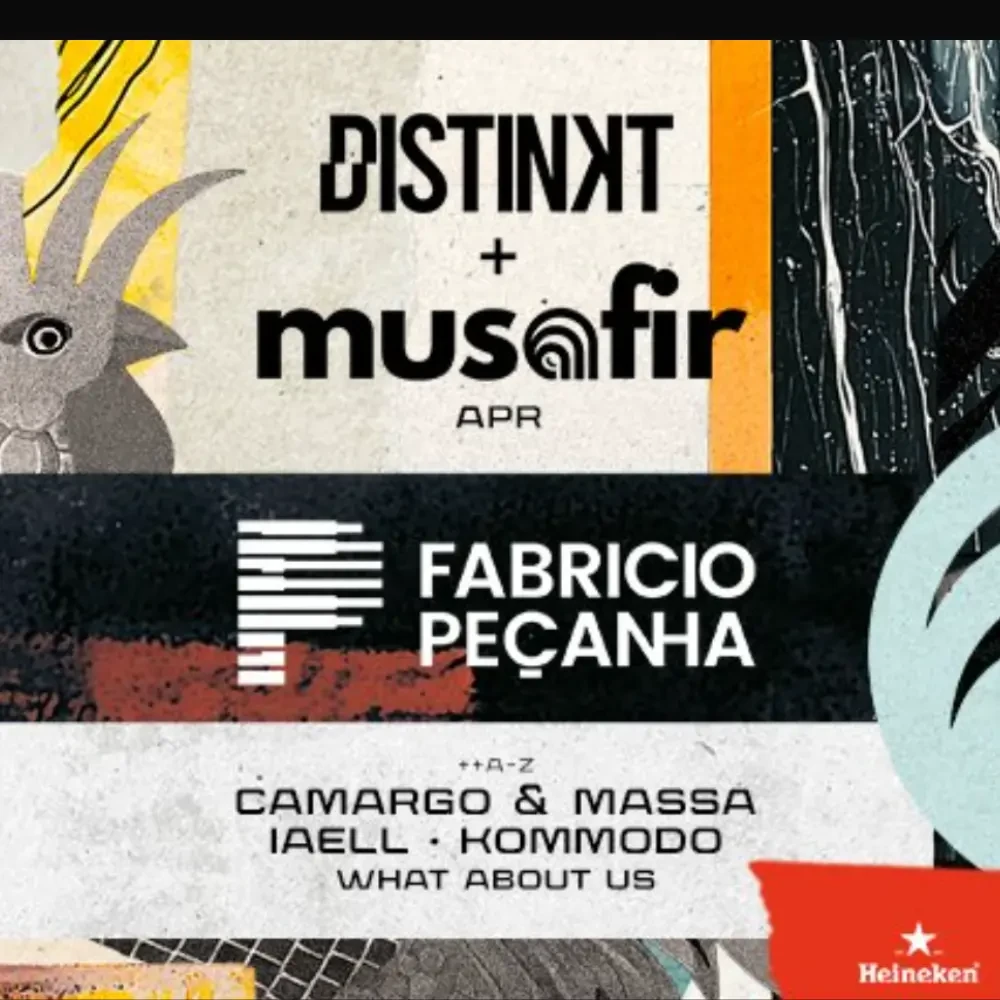 Fabrício Peçanha by Musafir x Distinkt no Club Vibe - Ingressos com desconto