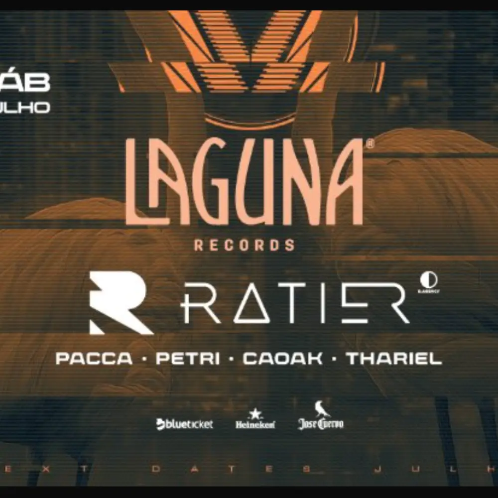 Ratier by Laguna no Club Vibe - Ingressos com desconto