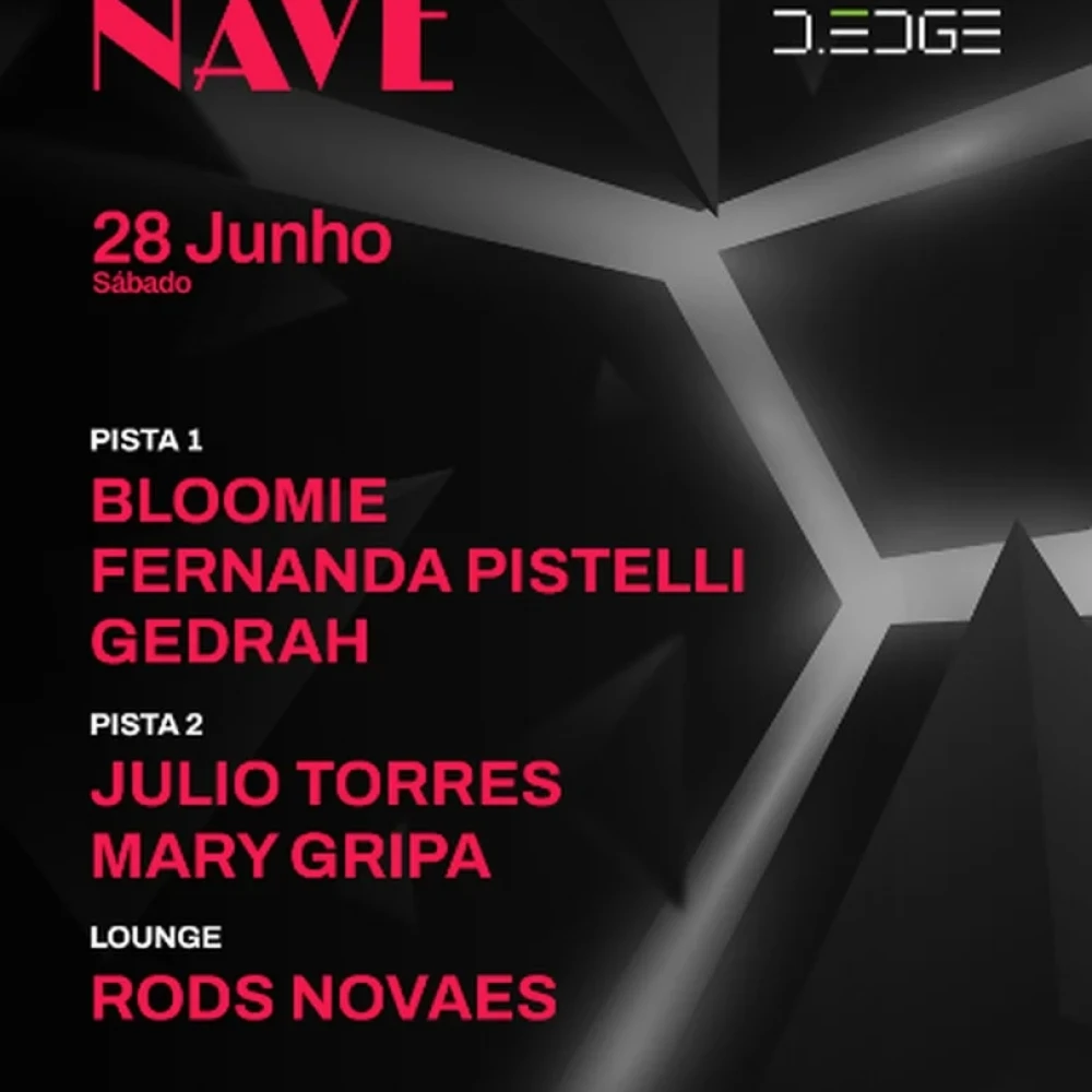 D-Edge Nave com Fernanda Pistelli - Ingressos com desconto