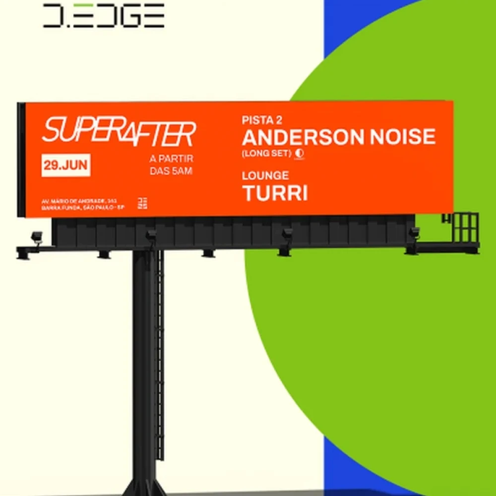 D-Edge Superafter com Anderson Noise - Ingressos com desconto