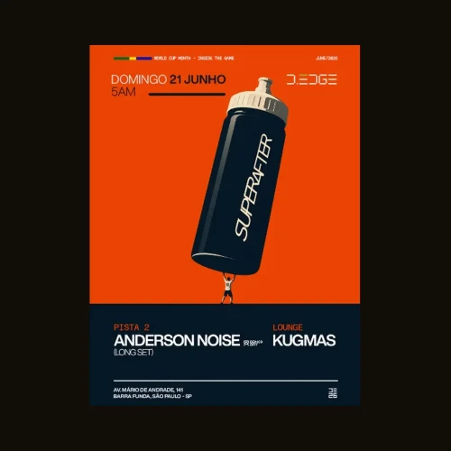 D-Edge Superafter com Anderson Noise - Ingressos com desconto