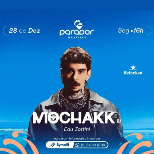 Parador Maresias com Mochakk - Ingressos com desconto