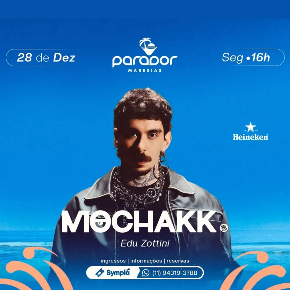 Parador Maresias com Mochakk - Ingressos com desconto
