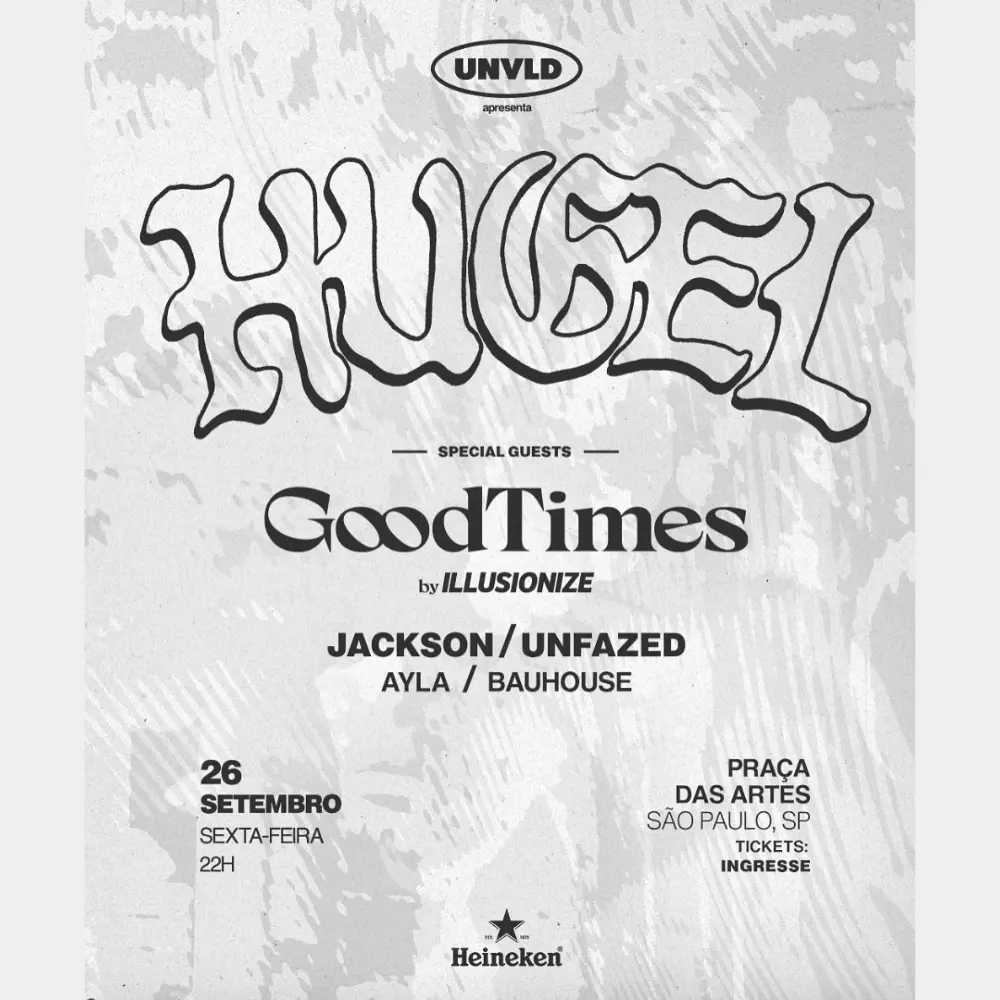 Hugel estreia UNVLD em São Paulo - Ingressos com desconto