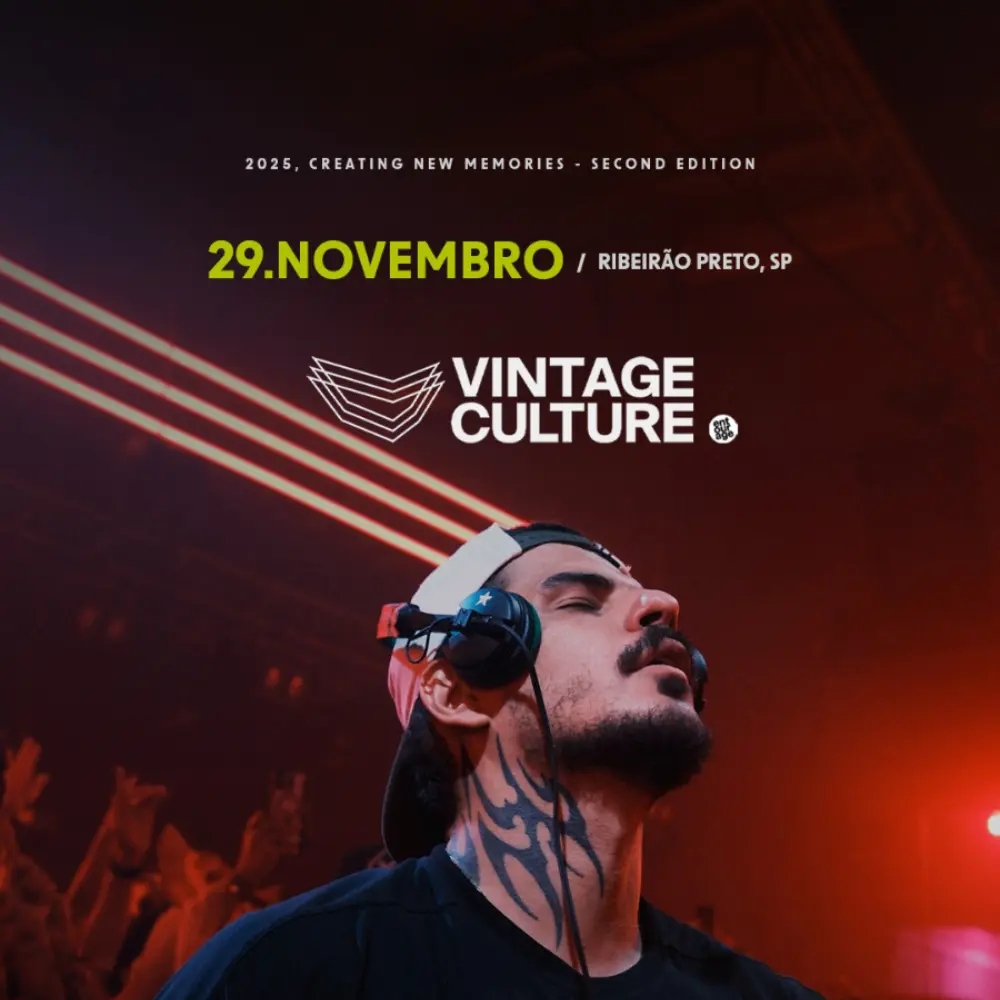 Vintage Culture Ribeirão Preto - Ingressos com desconto