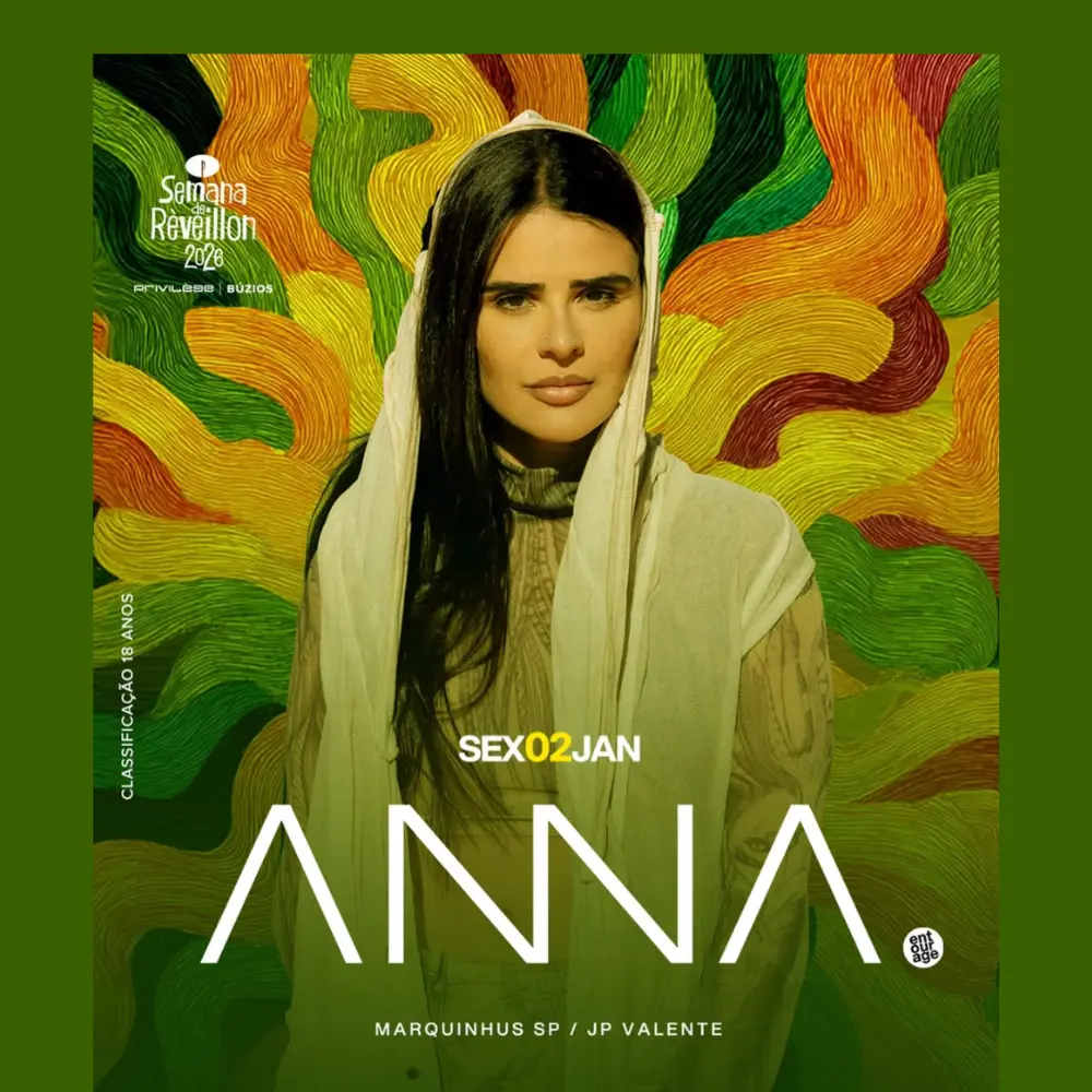 Réveillon Privilège Búzios com ANNA - Ingressos com desconto