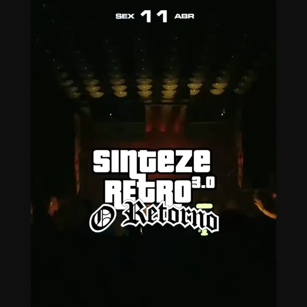 Sinteze no Club Vibe - Ingressos com desconto