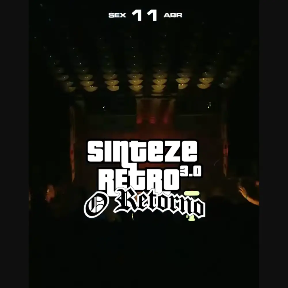 Sinteze no Club Vibe - Ingressos com desconto