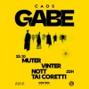 Caos apresenta Gabe - Ingressos com desconto