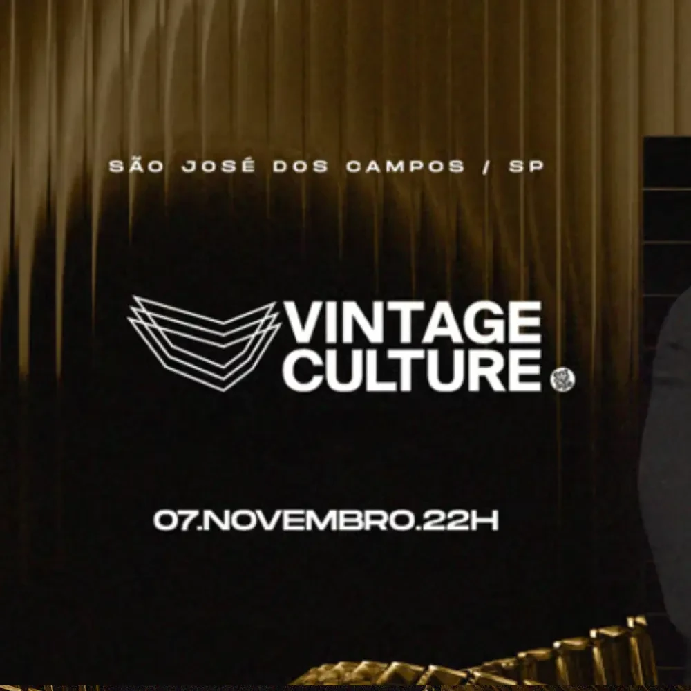 Vintage Culture em São José dos Campos - Ingressos disponíveis