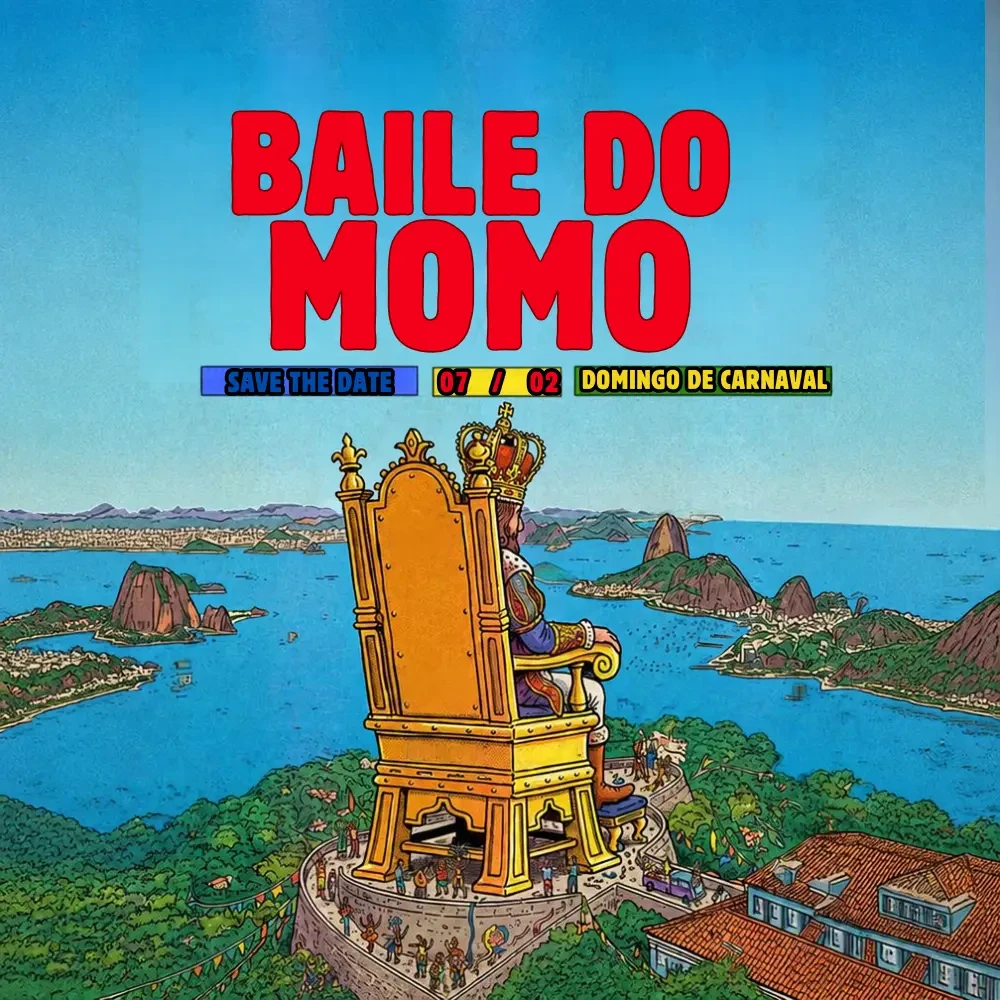 Baile do Momo Carnaval no RJ 2027 - Ingressos com desconto