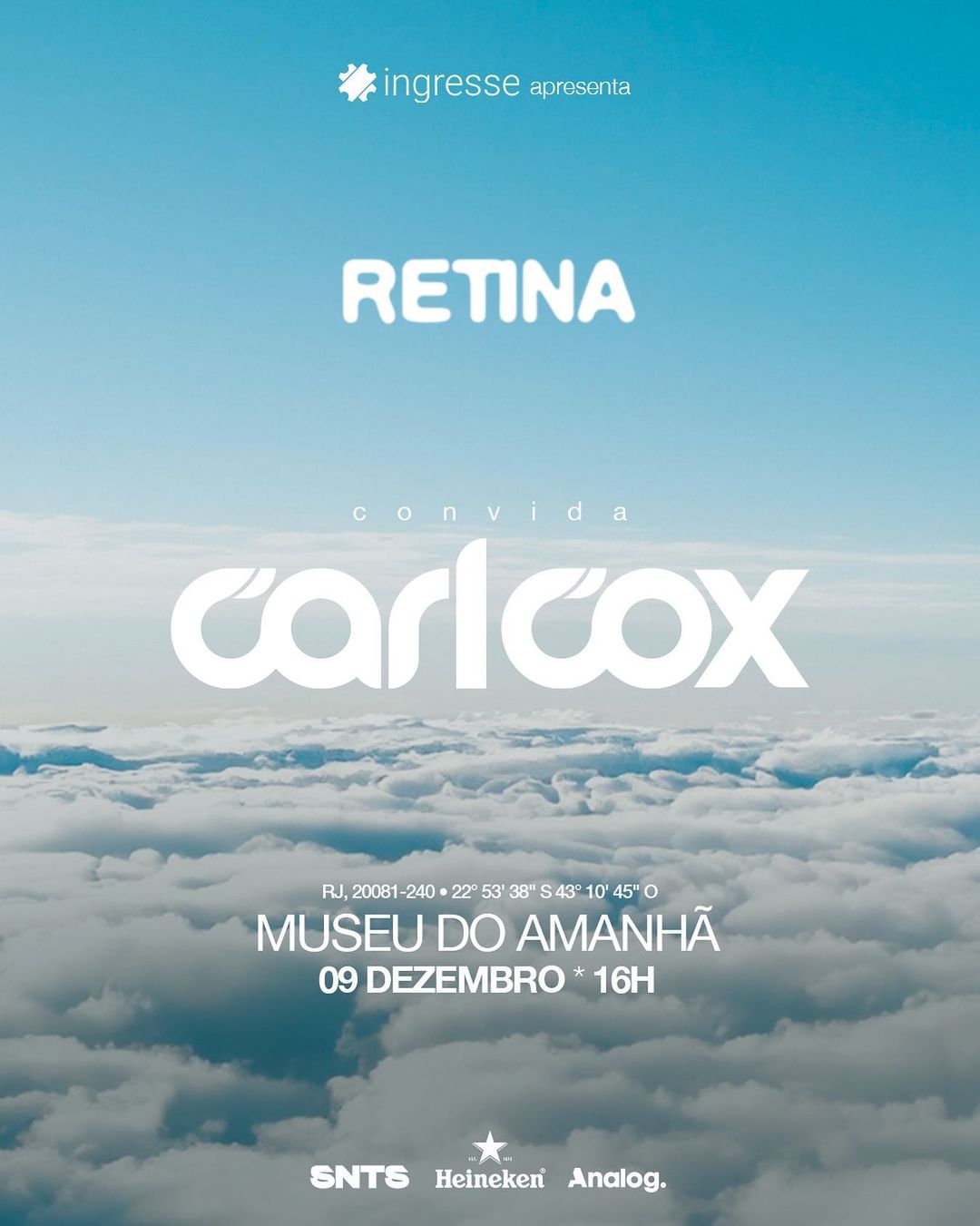 Retina | Carl Cox no Rio de Janeiro