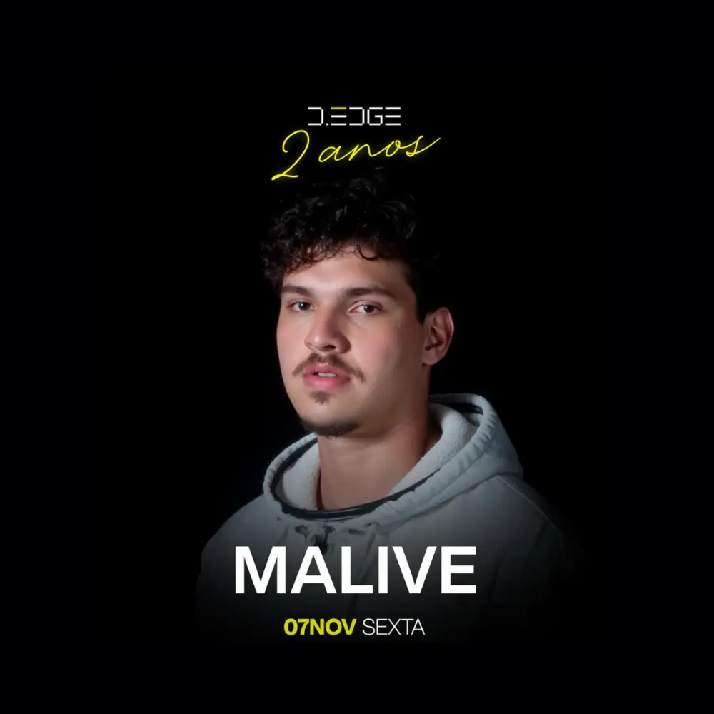 D Edge Rio apresenta Malive - Ingressos com desconto