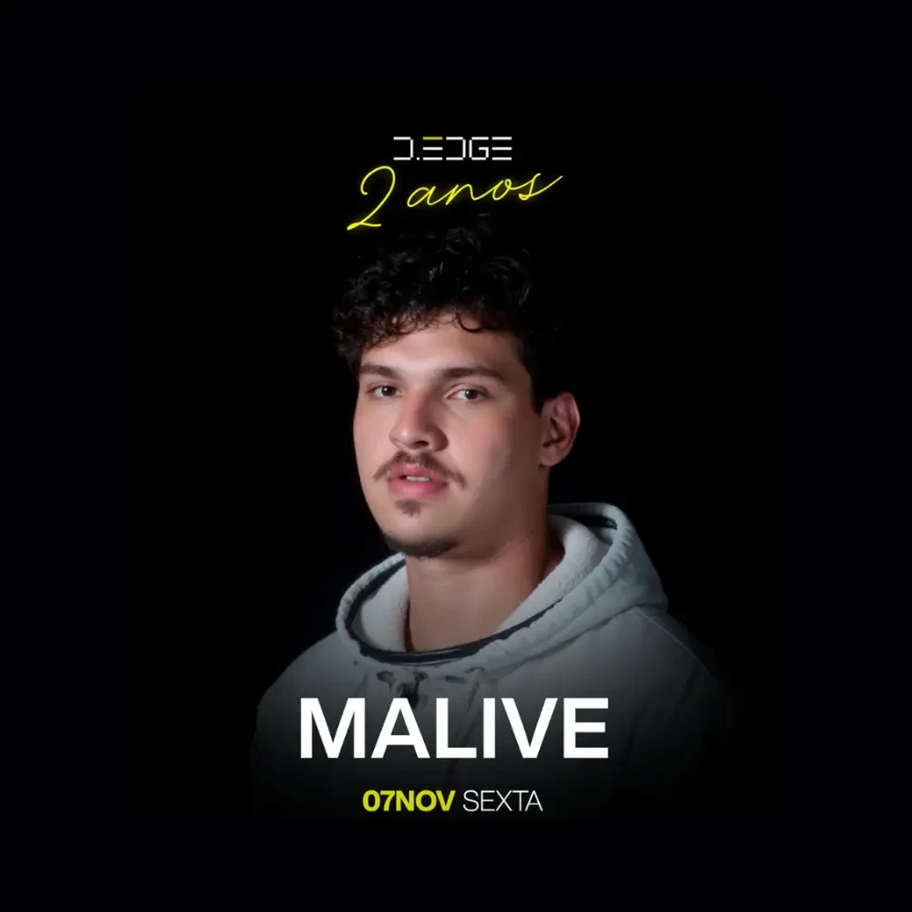 D Edge Rio apresenta Malive - Ingressos com desconto