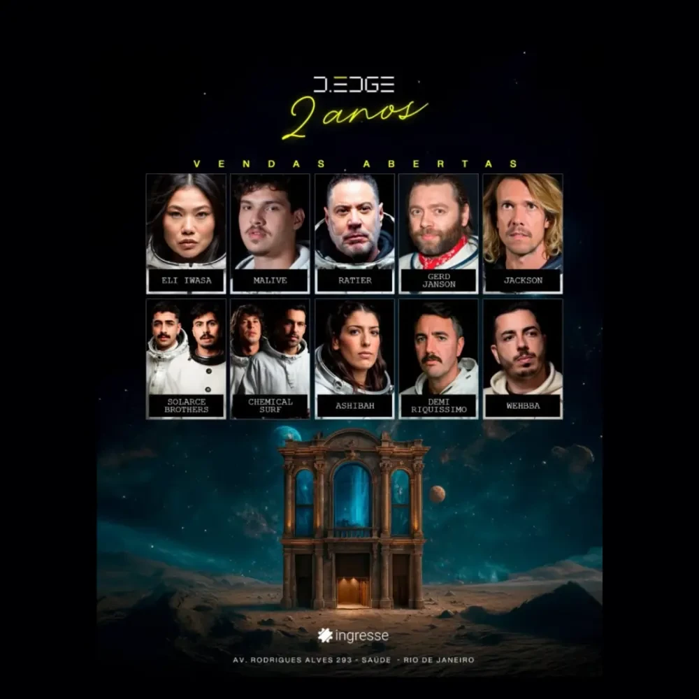 D Edge Rio apresenta COLLA.B - Ingressos com desconto