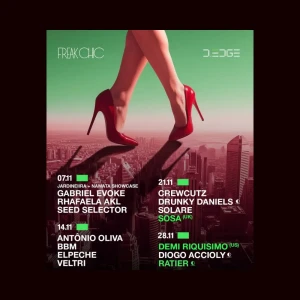 D-Edge Freak Chic Novembro - Ingressos com desconto