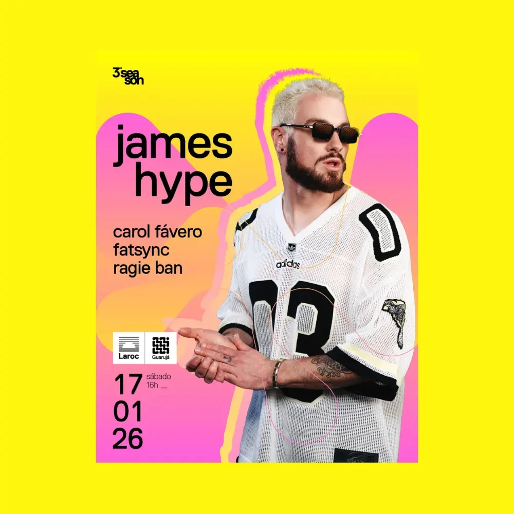 Laroc Guarujá com James Hype