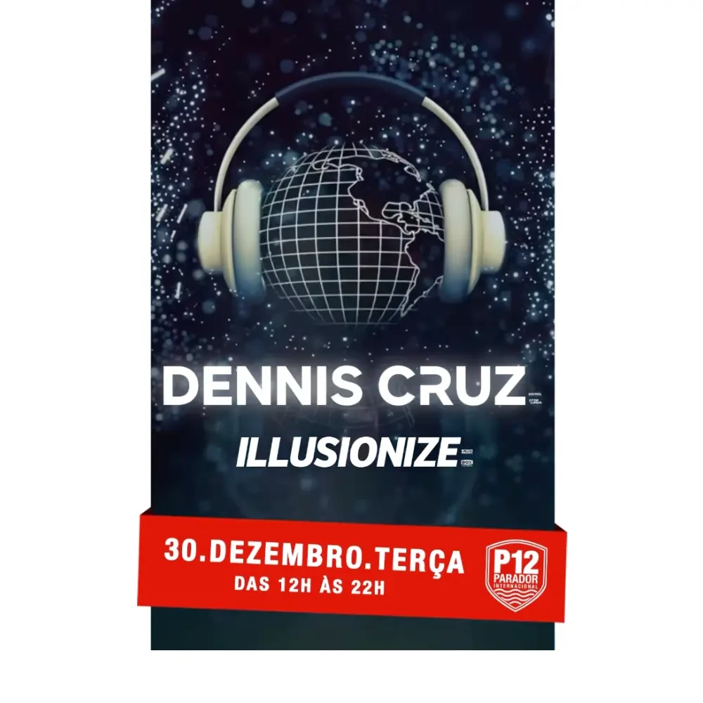 Dennis Cruz e Illusionize no P12 Jurerê - Ingressos com desconto