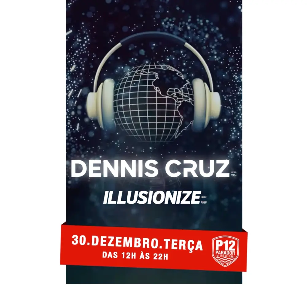 Dennis Cruz e Illusionize no P12 Jurerê - Ingressos com desconto
