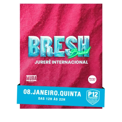 Bresh 08 de janeiro no P12 Jurerê - Ingressos com desconto
