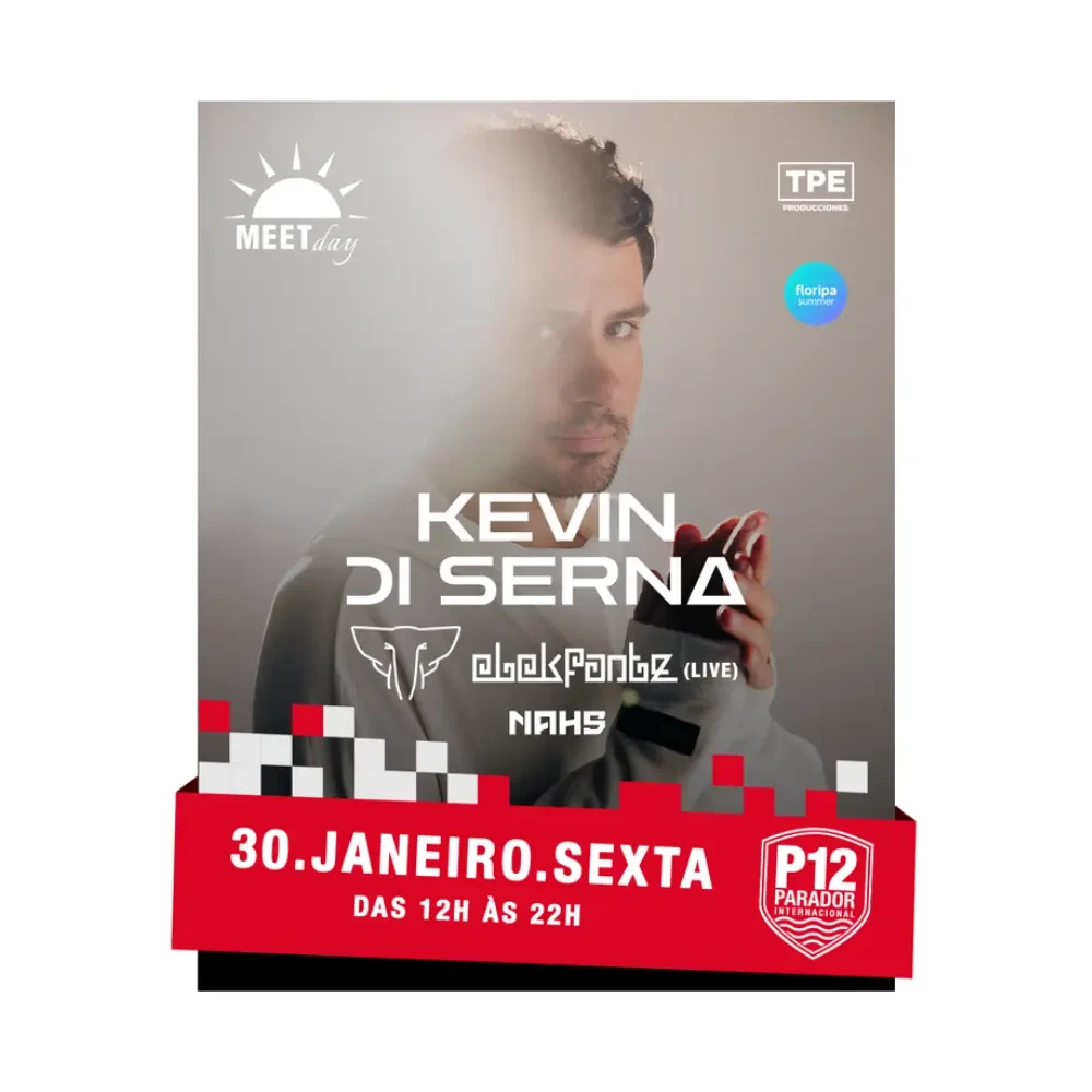Kevin di Serna no P12 Jurerê - Ingressos com desconto