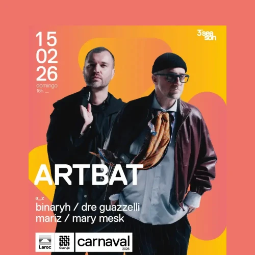 Carnaval no Laroc Guarujá com Artbat