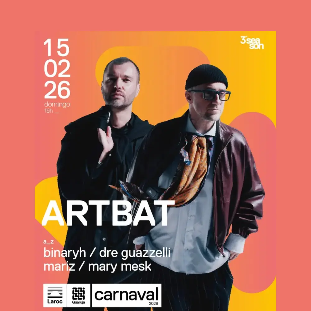 Carnaval no Laroc Guarujá com Artbat