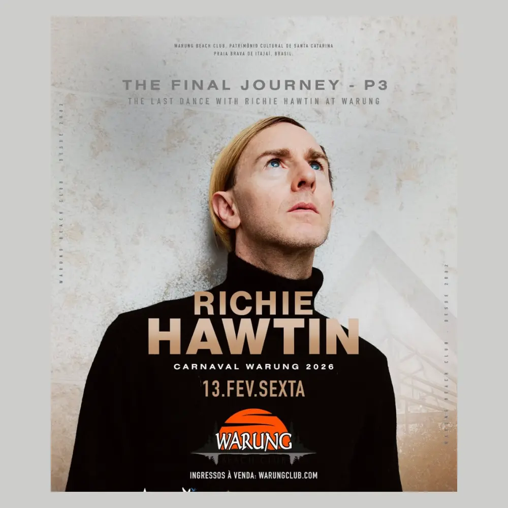 Carnaval no Warung Beach Club com Richie Hawtin