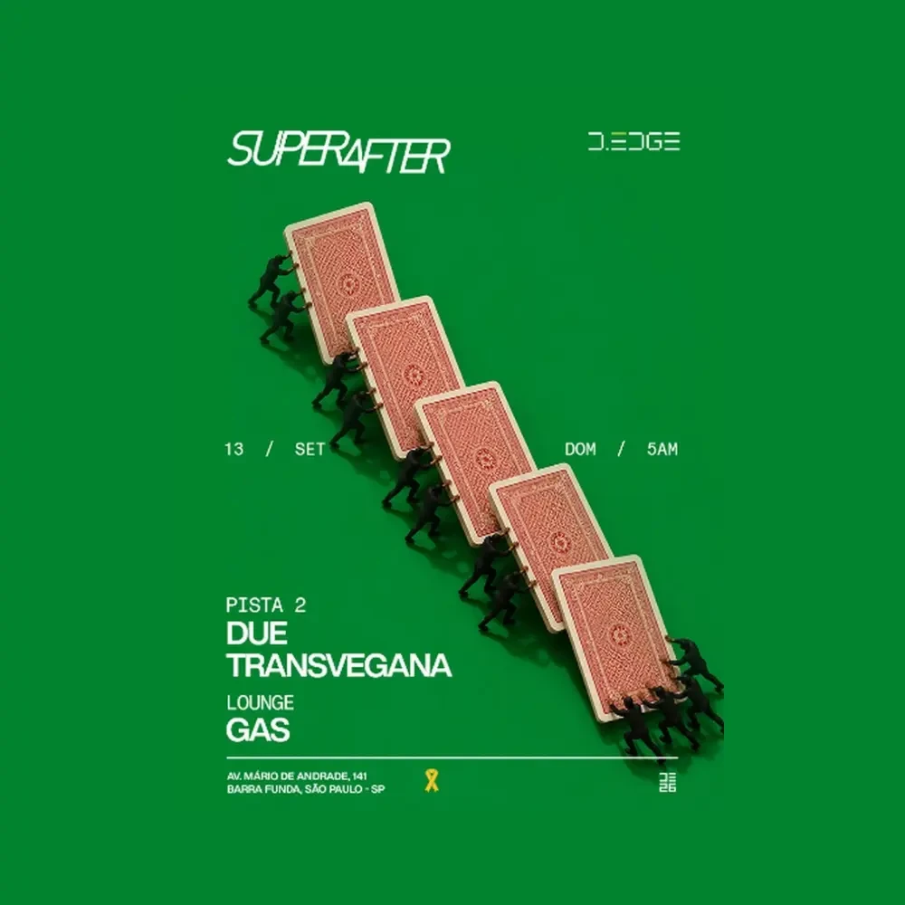 Transvegana no D-Edge SP - Ingressos com desconto