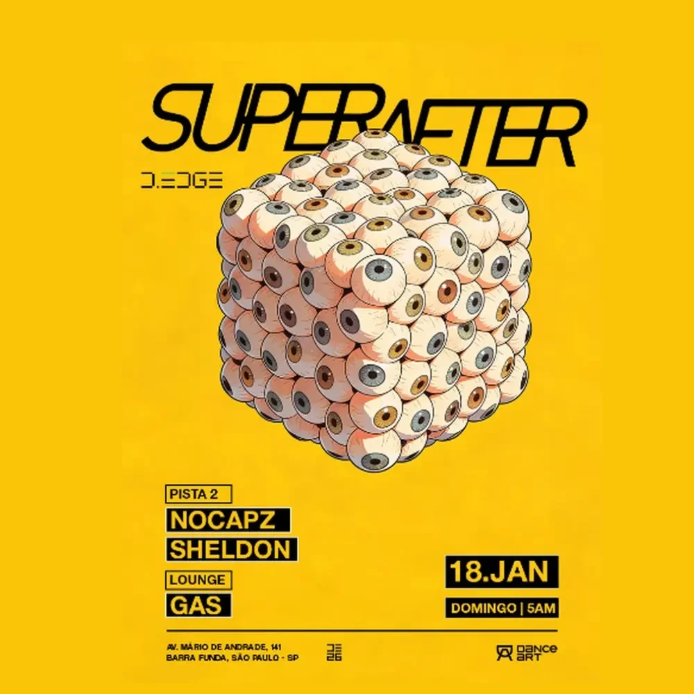 D-Edge SP Superafter com Sheldon B2B Nocapz - Ingressos com desconto