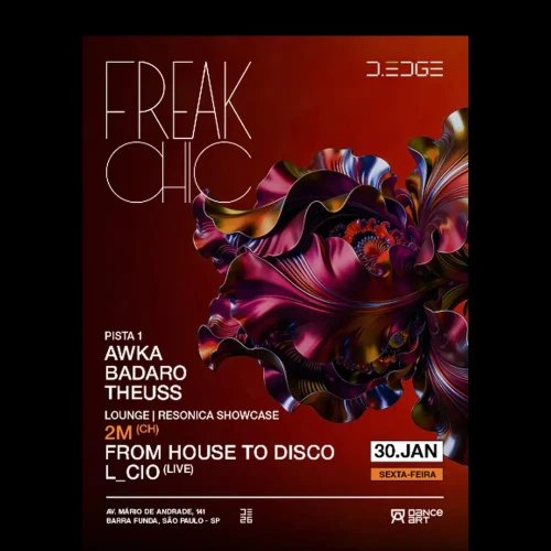 DEDGE SP Freak Chic com 2M e mais - Ingressos com desconto