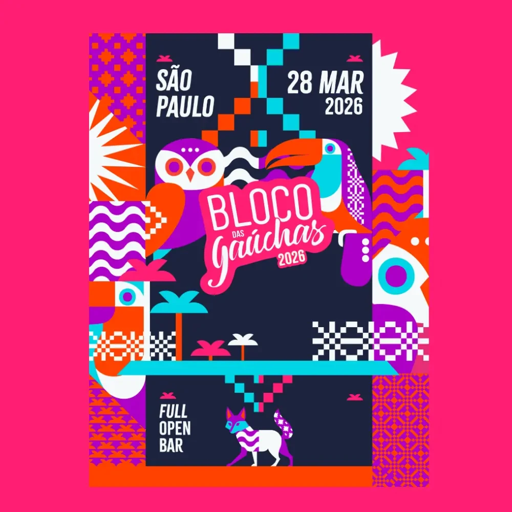 Bloco das Gaúchas SP - Ingressos com desconto