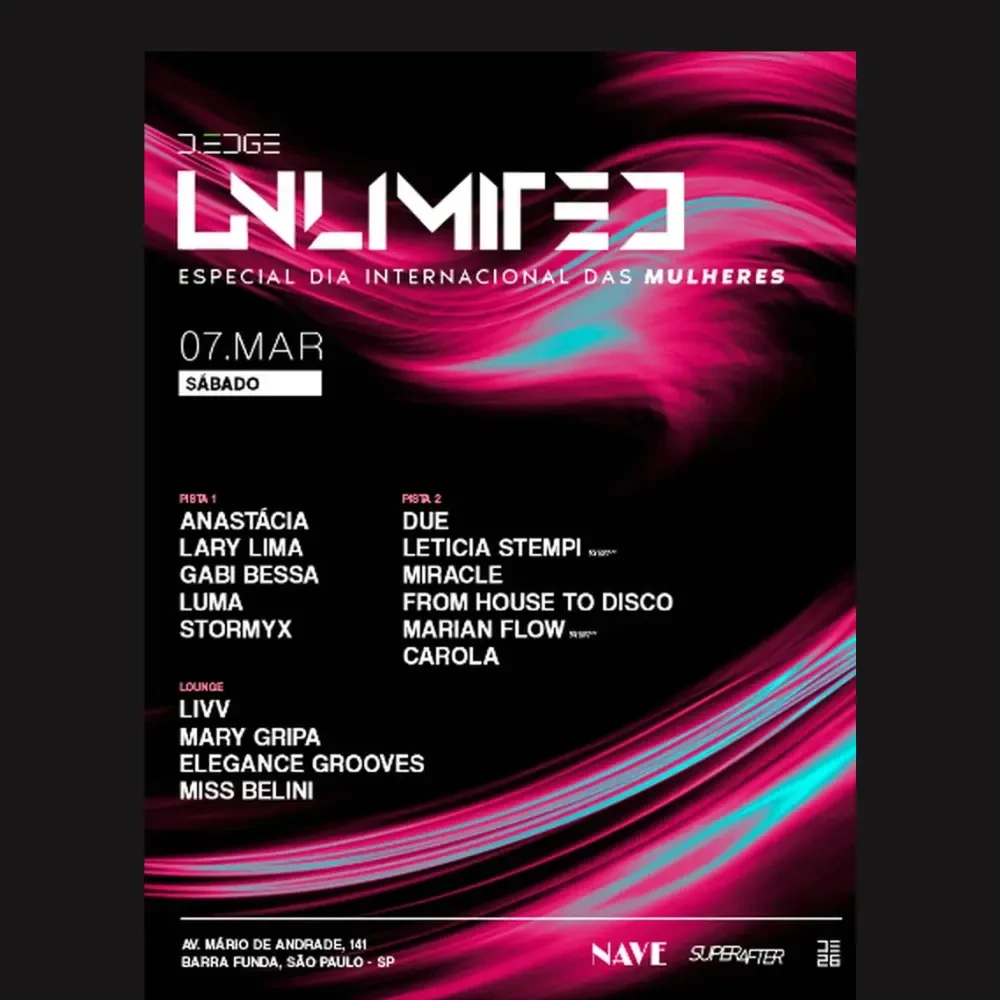 D-Edge Especial Dia das Mulheres - Ingressos com desconto