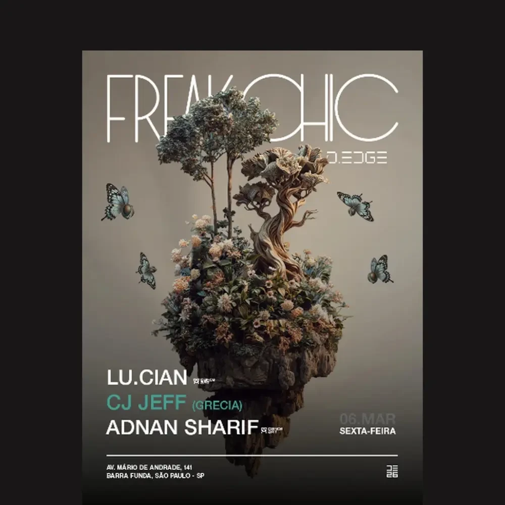 D-Edge SP Freak Chic com CJ Jeff - Ingressos com desconto