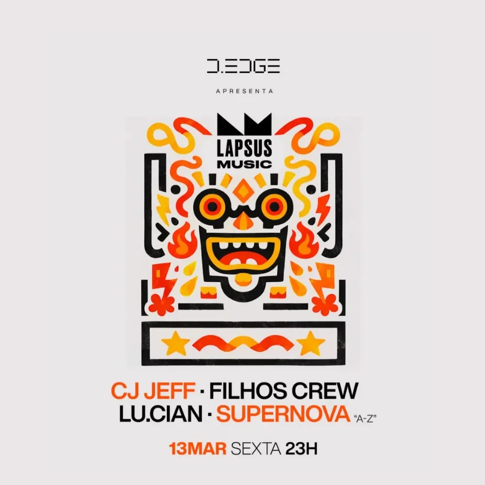 D-Edge Rio apresenta Lapsus Music - Ingressos com desconto