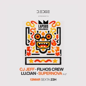 D-Edge Rio apresenta Lapsus Music - Ingressos com desconto