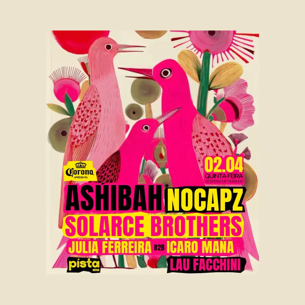 Pista 2002 com Ashibah -  Ingressos com desconto