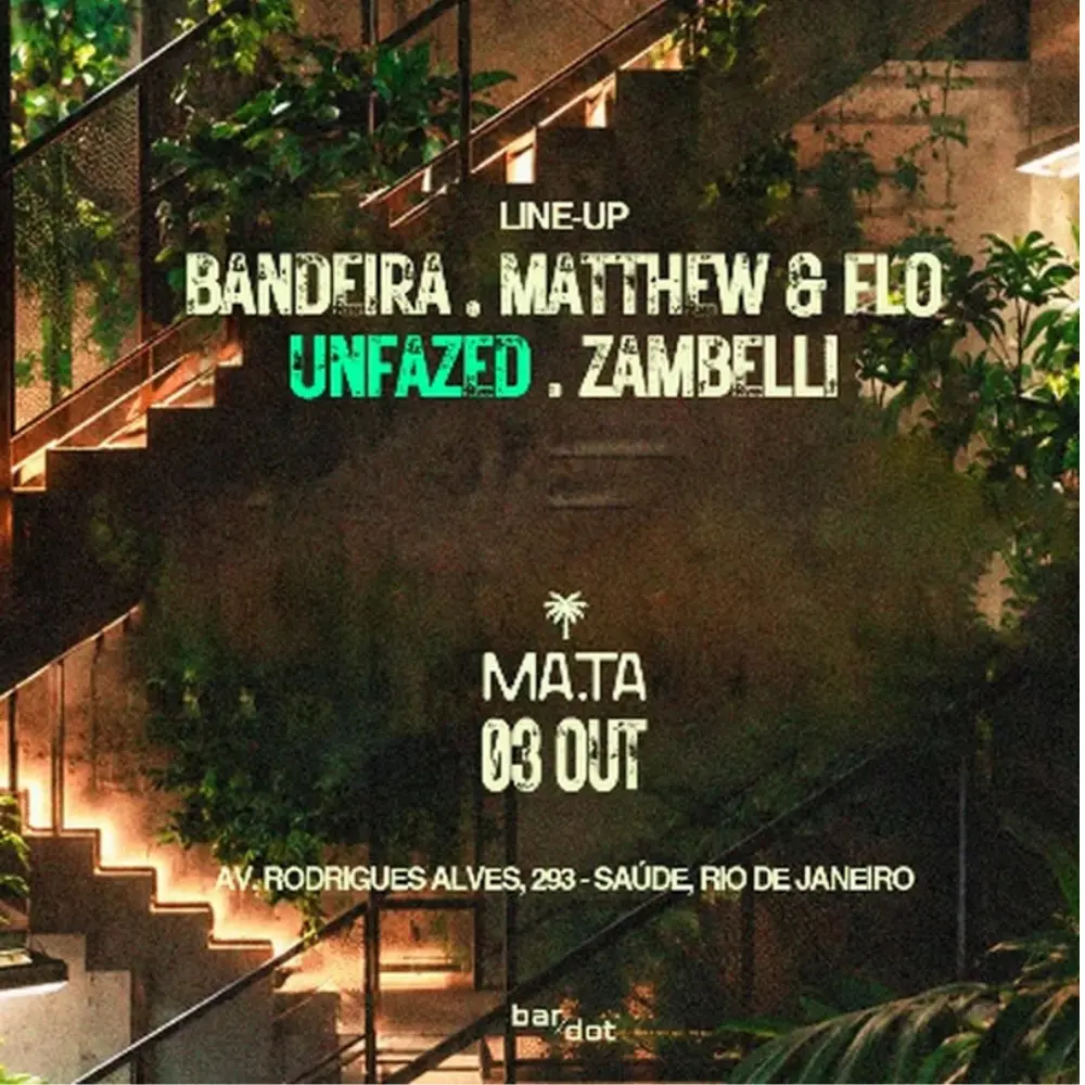 MA.TA no D-Edge Rio - Ingressos com desconto