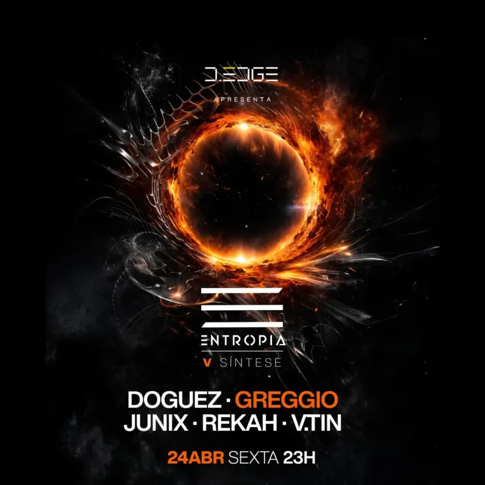 D Edge Rio apresenta Entropia - Ingressos com desconto