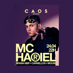Caos Campinas apresenta MC Hariel - Ingressos com desconto